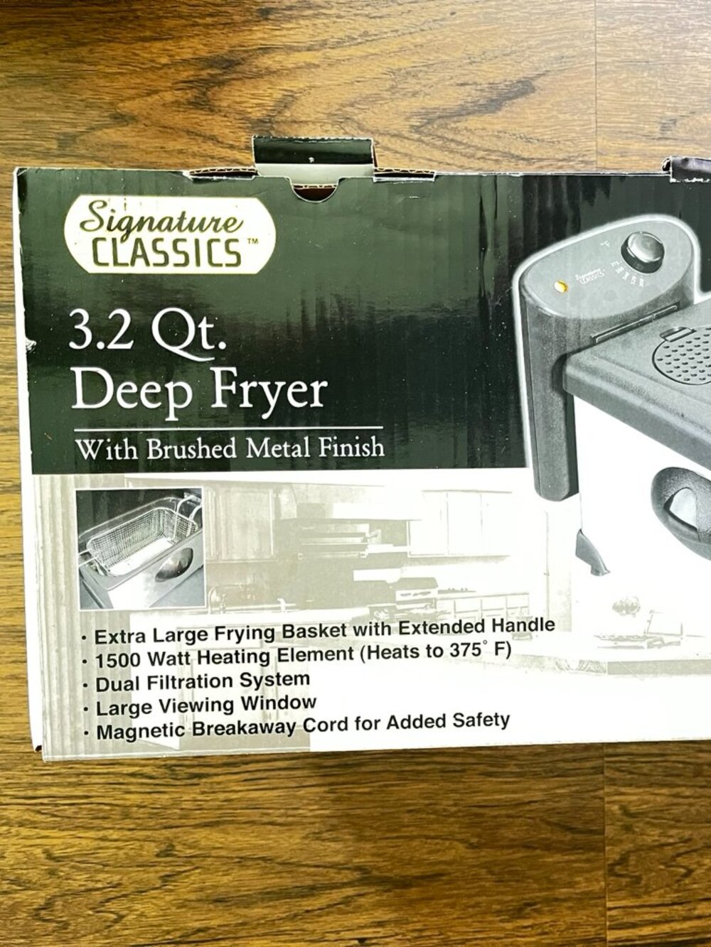 NIB Signature Classics 3.2 QT Deep Fryer